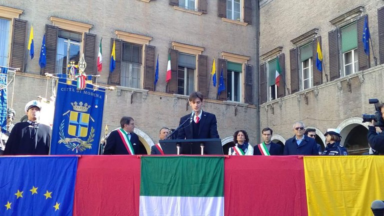 Francesco Martinelli Presidente Consulta provinciale degli studenti di Modena 2017