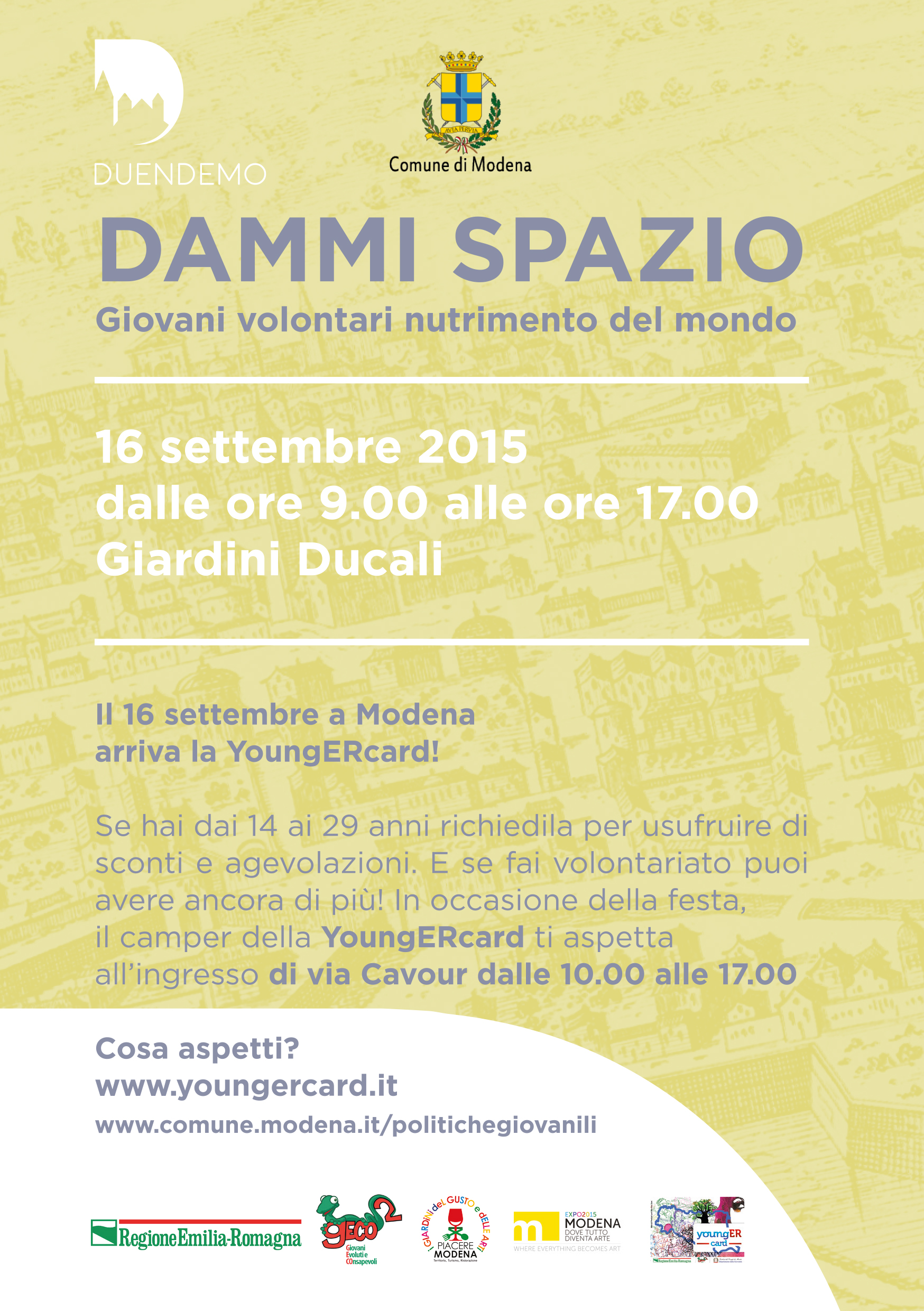 Dammi Spazio copertina