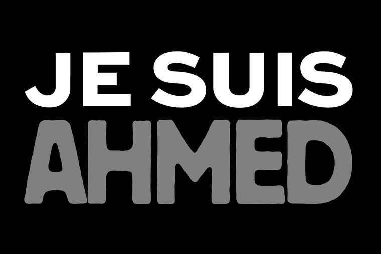 JE SUIS AHMED