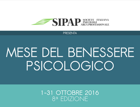 MESE DEL BENESSERE PSICOLOGICO 2016