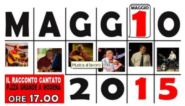 Primo Maggio 2015_Modena_concerto