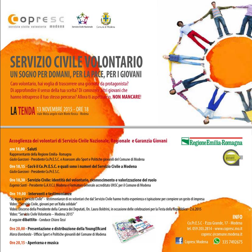 SERVIZIO CIVILE VOLONTARIO_PROGRAMMA 13NOV_2015