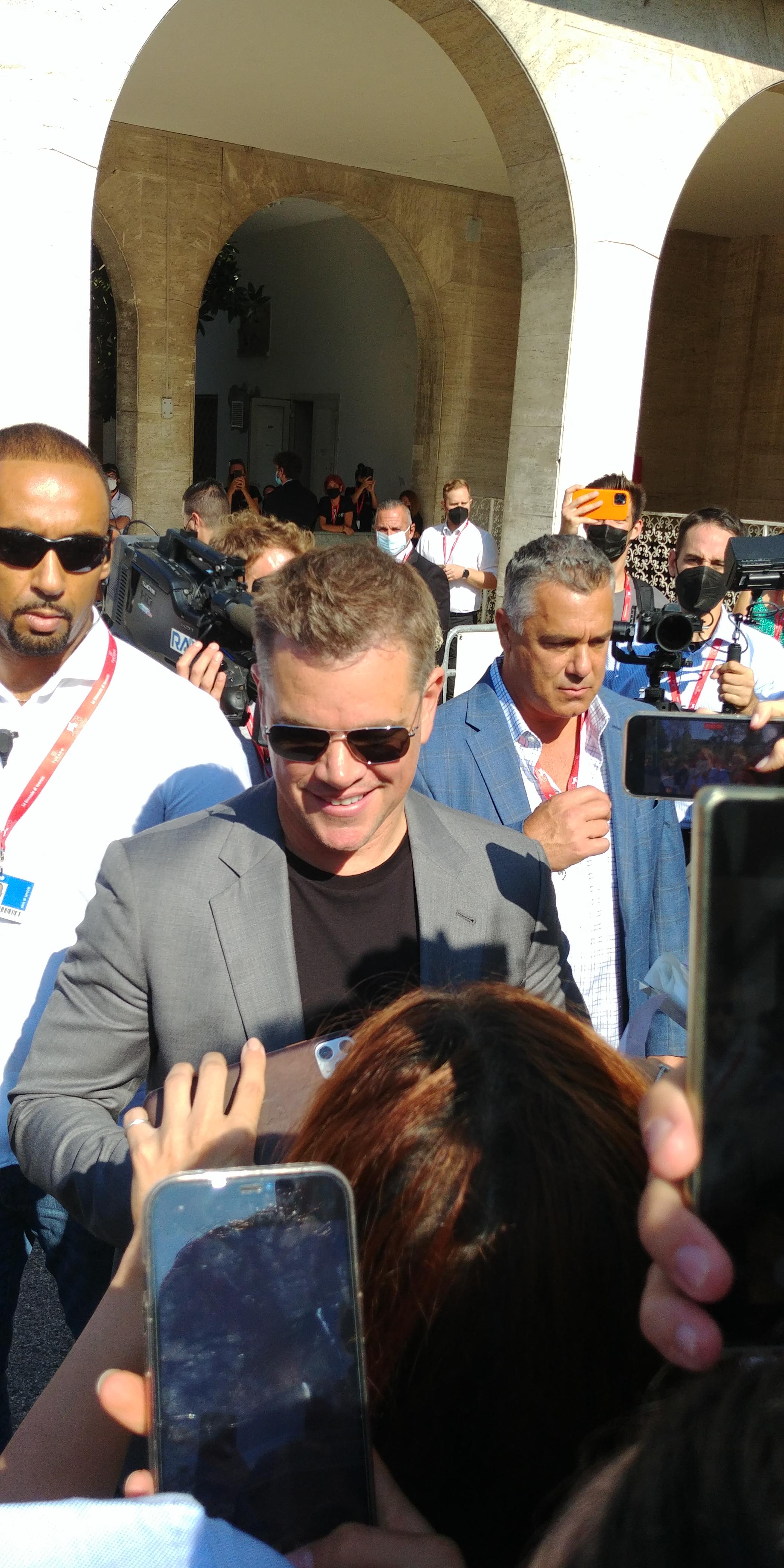 Matt Damon al Festival di Venezia