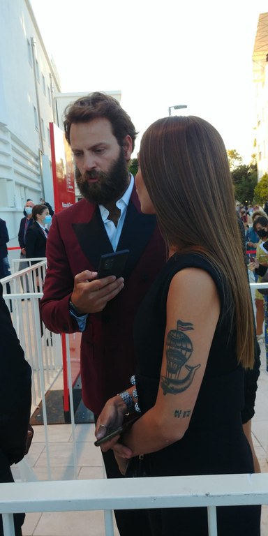 Alessandro Borghese al Festival del Cinema di Venezia