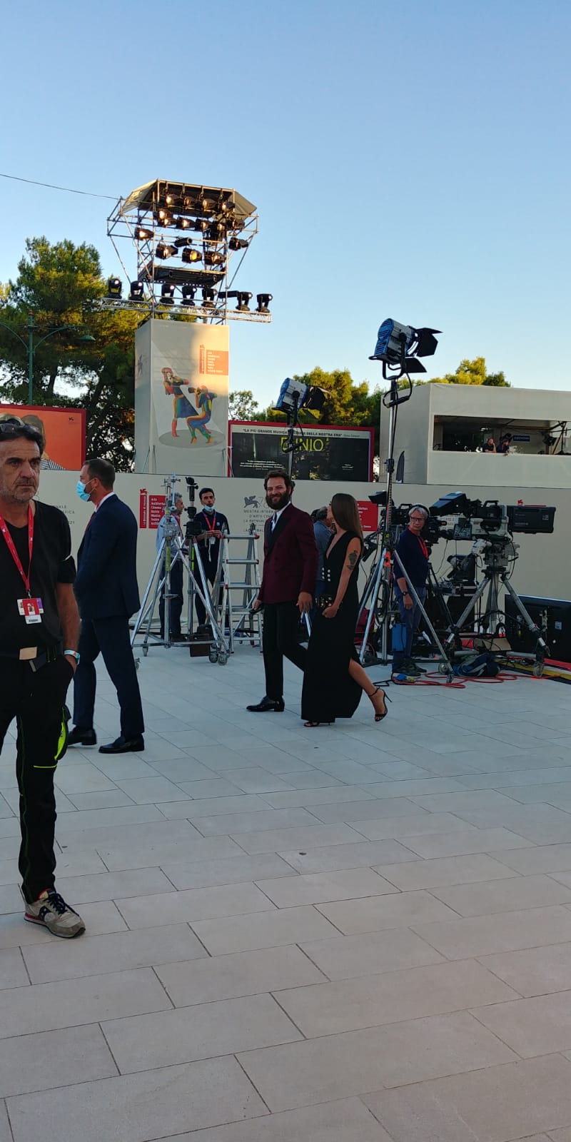 Alessandro Borghese al Festival del Cinema di Venezia