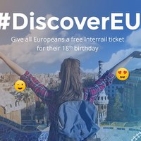 #Discover EU: biglietti interrail per 18enni