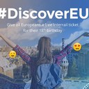 #Discover EU: biglietti interrail per 18enni #Discover EU: biglietti interrail per 18enni