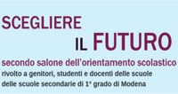 Secondo salone dell’Orientamento scolastico rivolto a genitori, studenti e docenti delle scuole secondarie di 1° grado di Modena 
