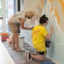 Namazu e Kadori, al Windsor Park un murales ispirato alla mitologia giapponese Namazu e Kadori, al Windsor Park un murales ispirato alla mitologia giapponese