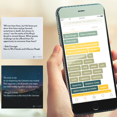Post Epic app per estrarre citazioni dai libri 