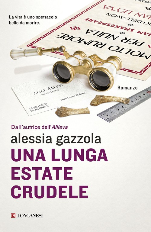 copertina una lunga estate crudele di Alessia Gazzola