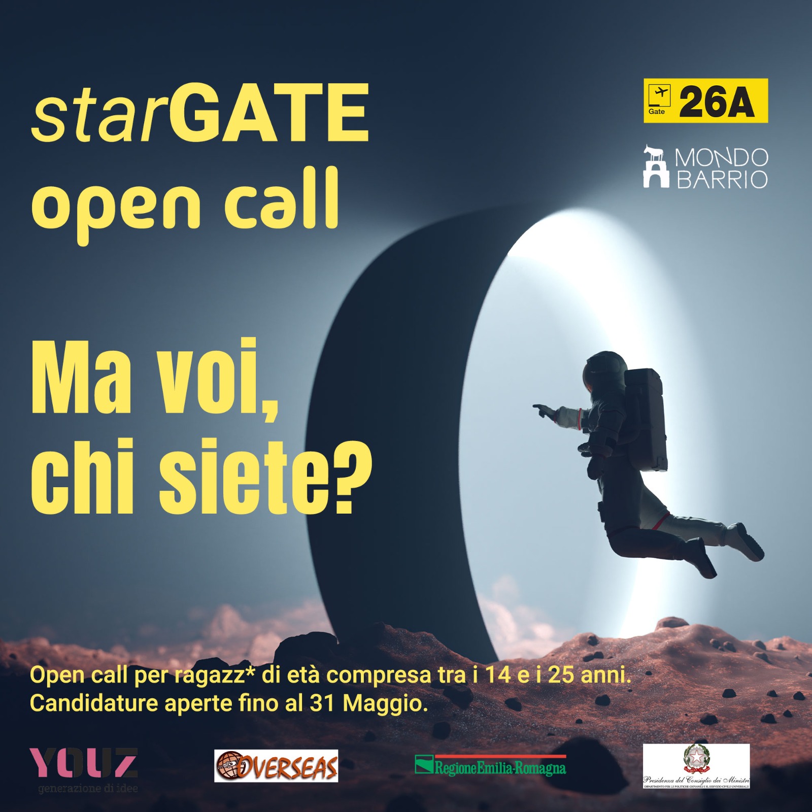starGATE open call: "Ma voi, chi siete?"