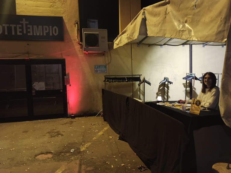 Nottetempio: venerdì sera prova in esterna per BUONALANOTTE