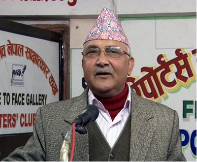 OLI Primo Ministro Nepal