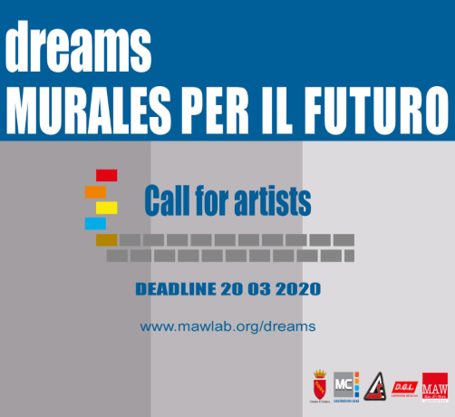 Call for artists "Dreams-Murales per il futuro" Call for artists "Dreams-Murales per il futuro"