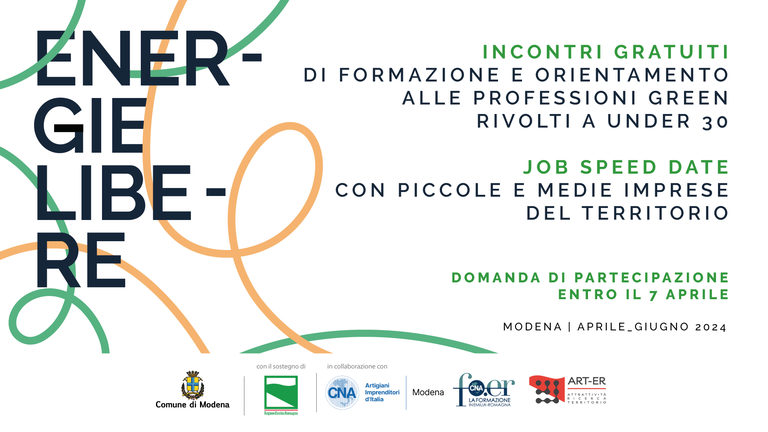 Avviso di selezione pubblica rivolto a under 30 per partecipare a un percorso gratuito di formazione, orientamento e avvio alle professioni green Avviso di selezione pubblica rivolto a under 30 per partecipare a un percorso gratuito di formazione, orientamento e avvio alle professioni green