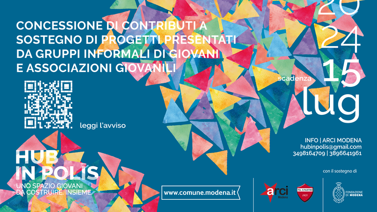 Hub in polis: Avviso pubblico per la concessione di contributi a gruppi informali di giovani e Associazioni giovanili Hub in polis: Avviso pubblico per la concessione di contributi a gruppi informali di giovani e Associazioni giovanili